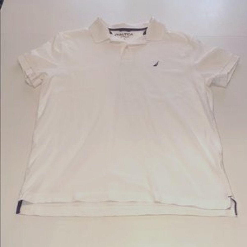 Nautical white polo
